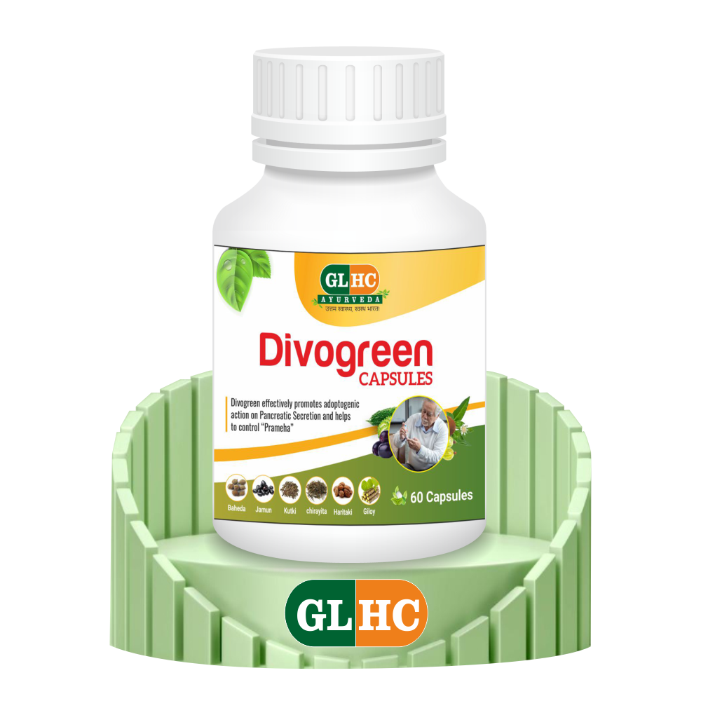 DIVOGREEN Capsules – Natural Ayurvedic Support for Sugar Management