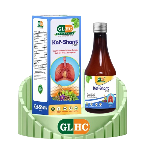Kaf-Shant – Natural Cough Syrup for Respiratory Wellness | Power of 9 Ayurvedic Herbs